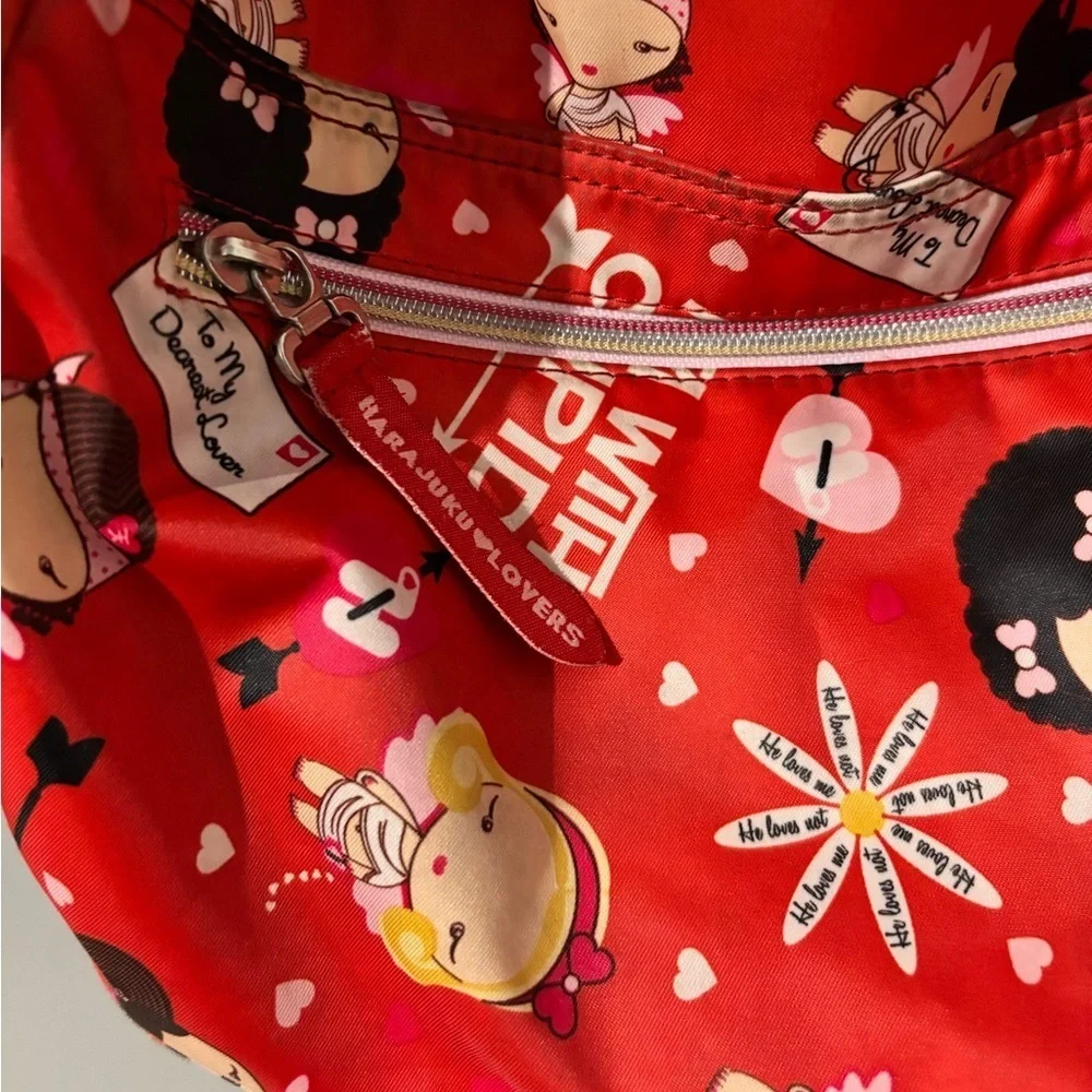 Harajuku Lovers Cupid Red Crossbody with Adjustable Strap